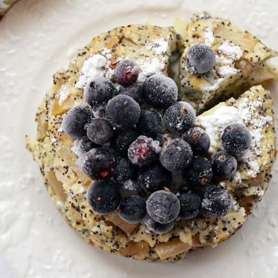 Рецепт маковая творожная запеканка