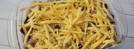 мясная запеканка с грибами. Шаг 4