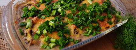 мясная запеканка с грибами. Шаг 5