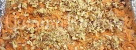 похрустывающая запеканка из капусты с грецким орехом. Шаг 16