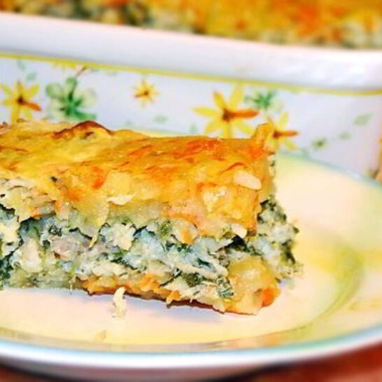 Рецепт рыбная запеканка с кабачками