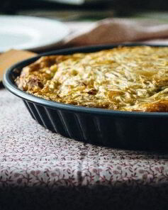 Сырная запеканка в духовке