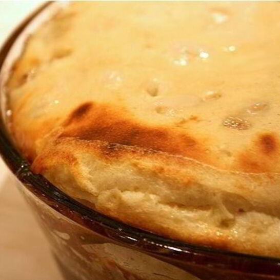 Рецепт творожная запеканка с бананом