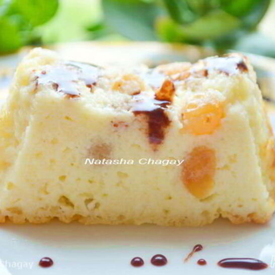 Рецепт творожная запеканка с изюмом