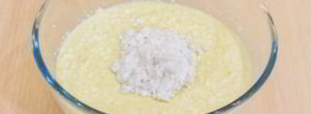 творожная запеканка с цукатами. Шаг 6