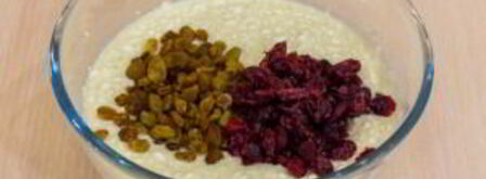 творожная запеканка с цукатами. Шаг 8