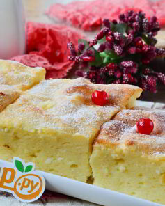 Творожная запеканка в духовке