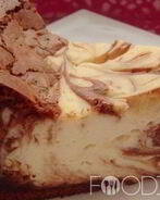 Творожно-шоколадная запеканка