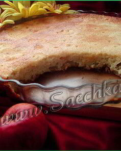 Творожно-яблочная запеканка