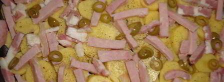 запеканка грибы на подушке. Шаг 8