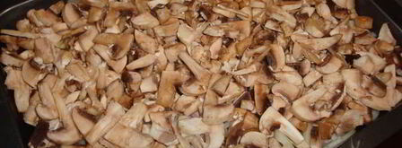 запеканка грибы на подушке. Шаг 10