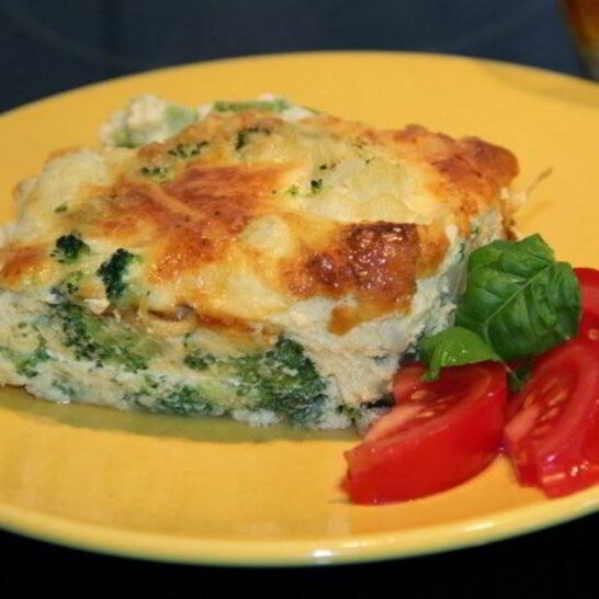 Рецепт запеканка из брокколи для детей