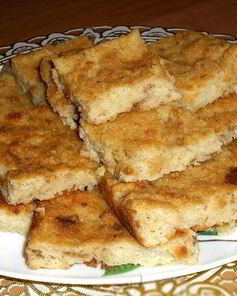 Запеканка из черствого хлеба