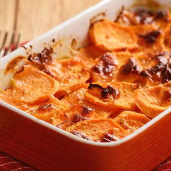 Рецепт запеканка из кабачков и картофеля с грибами