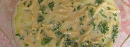 запеканка из кабачков с сыром в духовке. Шаг 7