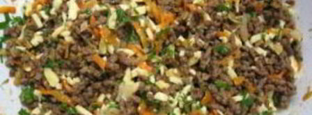 запеканка из лаваша с фаршем. Шаг 2