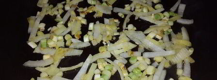 запеканка из стручковой фасоли с грибами. Шаг 2