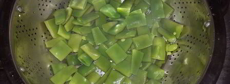 запеканка из стручковой фасоли с грибами. Шаг 4