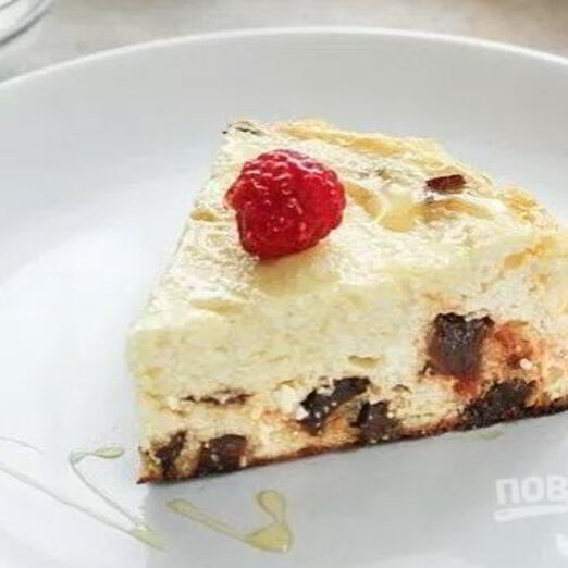 Запеканка из творога простая