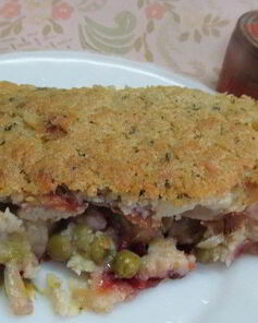 Запеканка из ветчины и картофеля