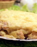 Запеканка картофельная с курицей