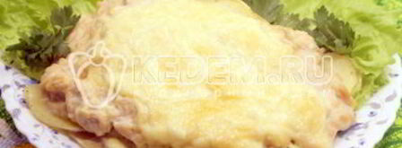 запеканка картофельная с курицей. Шаг 7