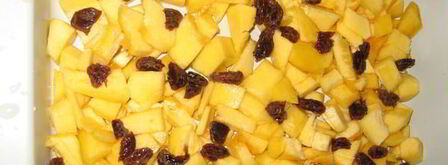 запеканка рисовая с тыквой, яблоками и изюмом. Шаг 2