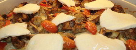 запеканка с фаршем неженка. Шаг 6