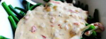 запеканка с фасолью и беконом. Шаг 6