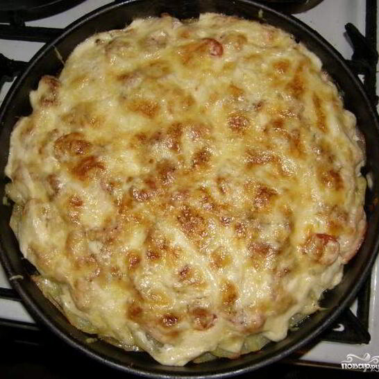 Рецепт запеканка с картошкой и курицей