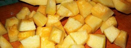 запеканка с курицей, кабачками и грибами. Шаг 2