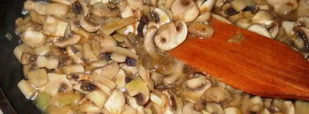 запеканка с курицей, кабачками и грибами. Шаг 5