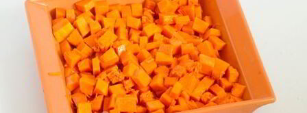 запеканка с тыквой, картофелем и шпинатом. Шаг 5