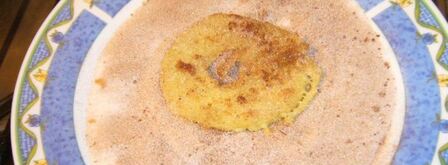 жареные яблоки в тесте. Шаг 4