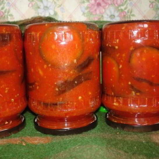 Рецепт баклажаны в аджике