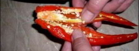 баклажаны в аджике. Шаг 3