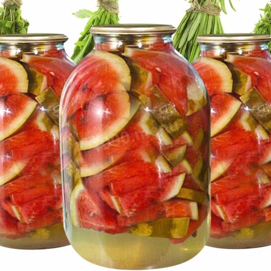 Рецепт арбузы в банках на зиму с горчицей