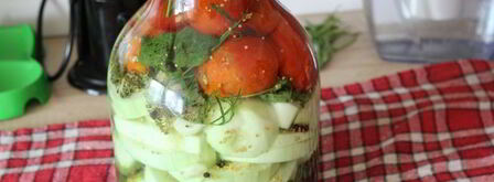 ассорти из овощей на зиму. Шаг 2