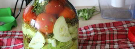 ассорти из овощей на зиму. Шаг 4