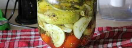 ассорти из овощей на зиму. Шаг 8