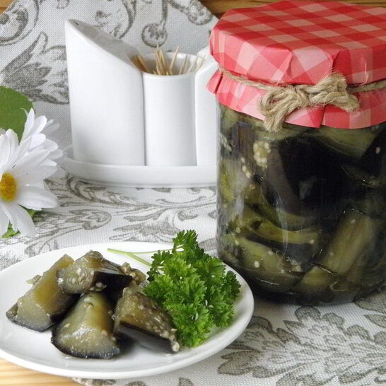 Рецепт баклажаны кусочками на зиму