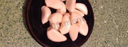 баклажаны с фасолью на зиму салат. Шаг 6