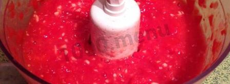 баклажаны с фасолью на зиму салат. Шаг 7