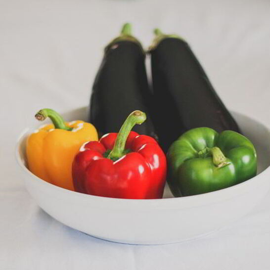 Рецепт баклажаны с перцем