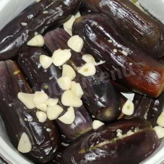 Рецепт баклажаны соленые с чесноком на зиму