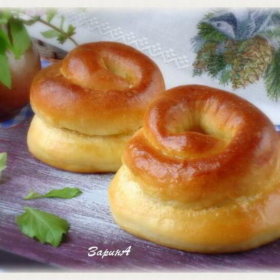 Рецепт булочки с апельсиновым джемом