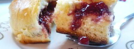 булочки с брусничным джемом данубио. Шаг 6