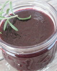 Джем из ежевики с розмарином