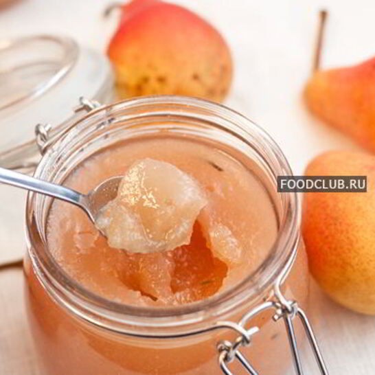 Рецепт джем из груш с розмарином