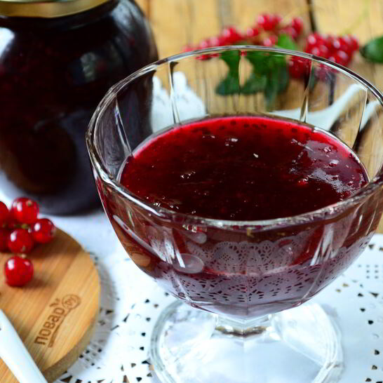 Рецепт джем из красной смородины на зиму